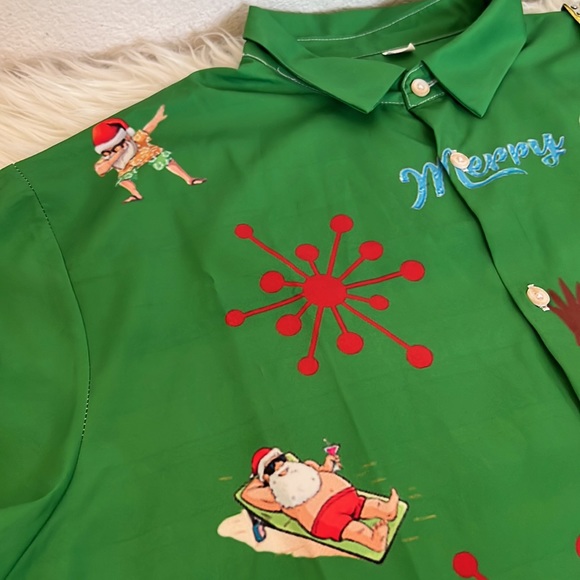 Christmas Aloha Shirt - Picture 12 of 15